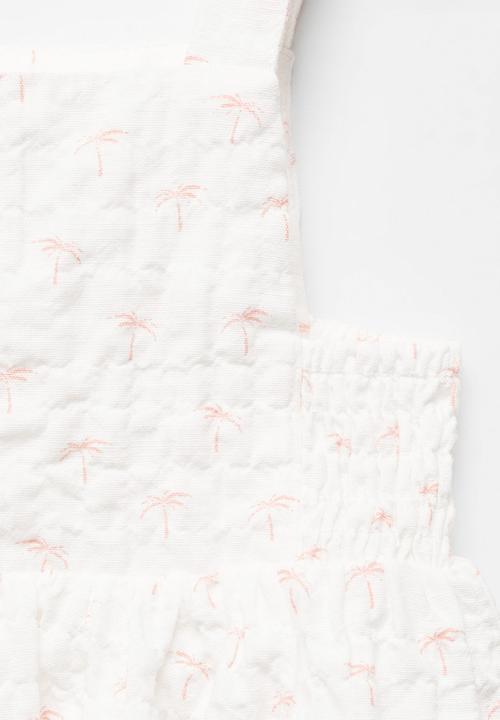 MANGO - Dress palm - neutral