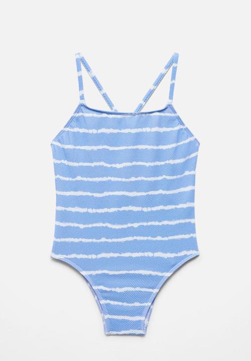 MANGO - Swimsuit cel - blue