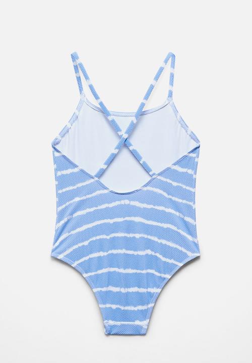 MANGO - Swimsuit cel - blue