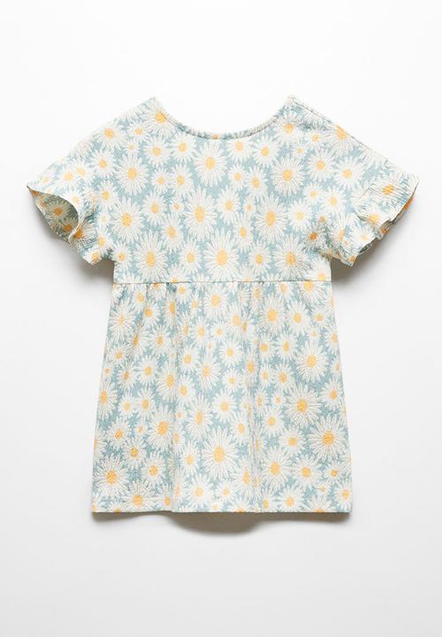 MANGO - Dress anna - pastel green
