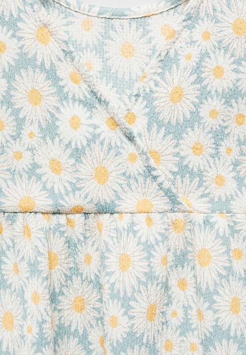 MANGO - Dress anna - pastel green