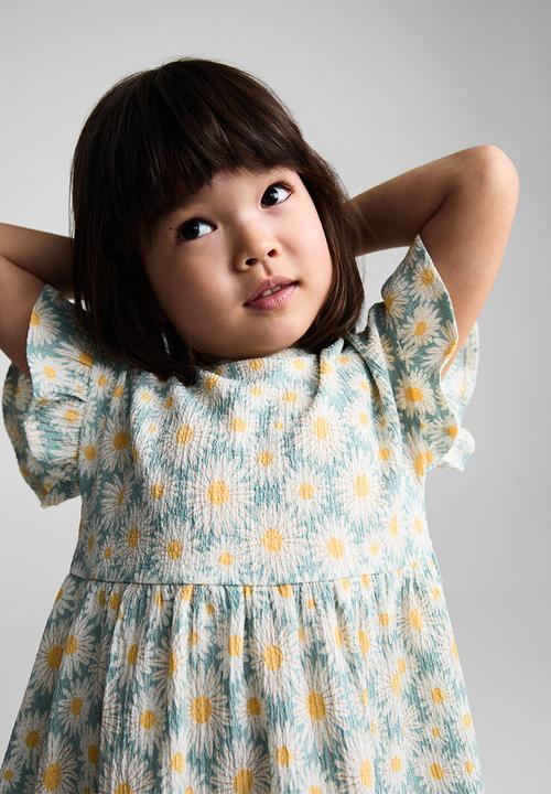 MANGO - Dress anna - pastel green