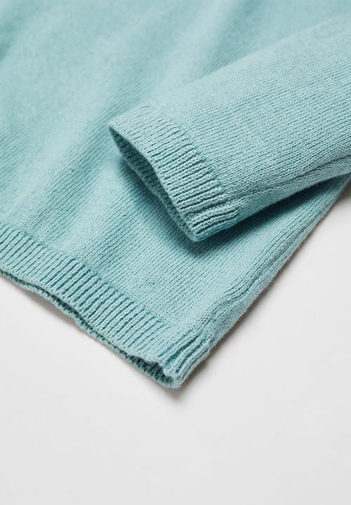MANGO - Sweater dingob6 - turquoise