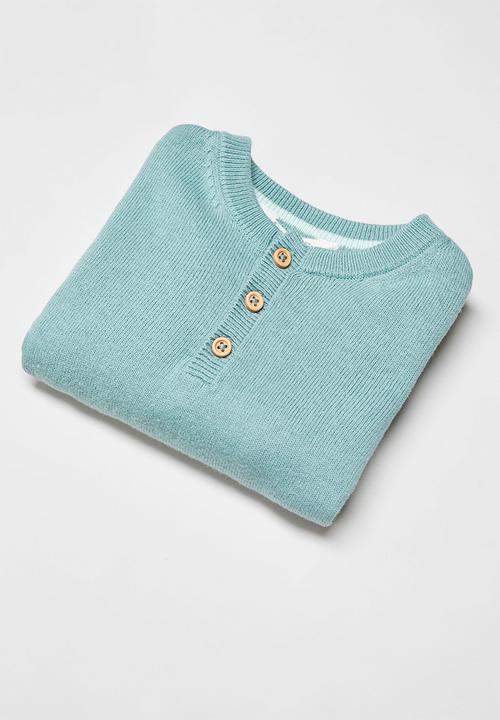 MANGO - Sweater dingob6 - turquoise