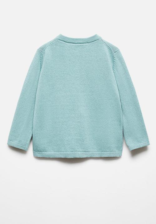 MANGO - Sweater dingob6 - turquoise