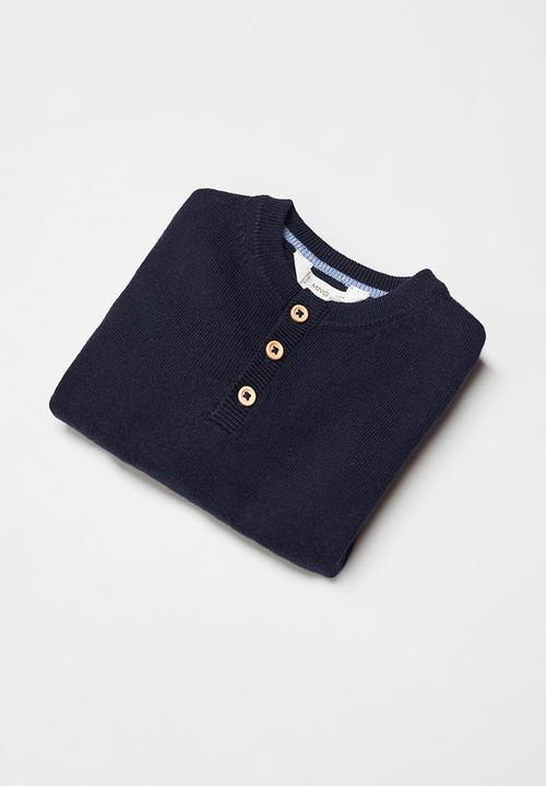 MANGO - Sweater dingob6 - navy