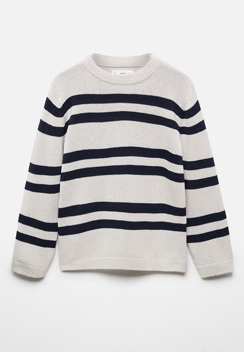 MANGO - Kniwear frank - white pearl