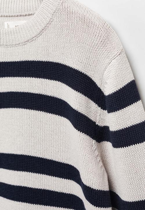 MANGO - Kniwear frank - white pearl