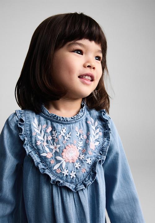 MANGO - Dress denver - denim