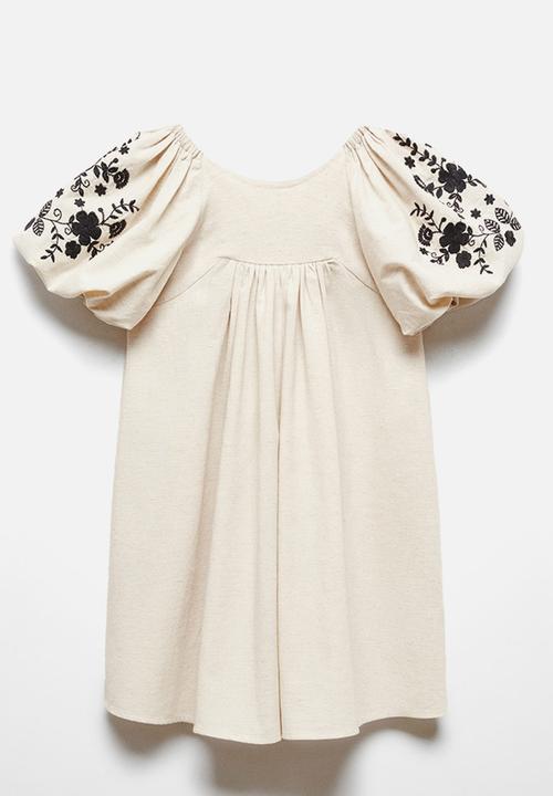 MANGO - Dress sorbete - grey stone