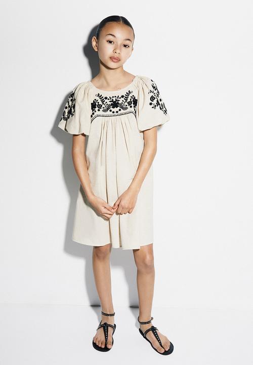 MANGO - Dress sorbete - grey stone