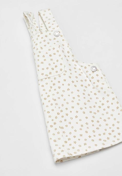 MANGO - Dungaree dress lucia - neutral