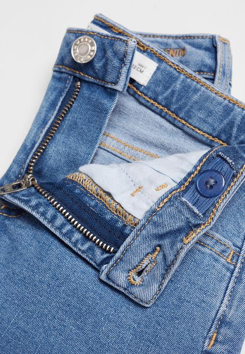 MANGO - Shorts chip - denim