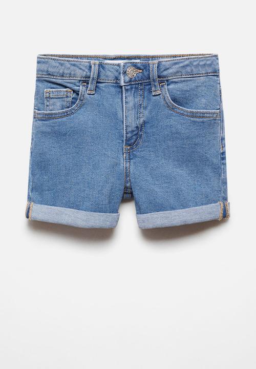 MANGO - Shorts chip - denim
