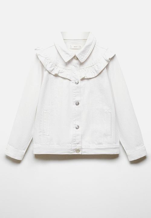 MANGO - Jacket normi - white