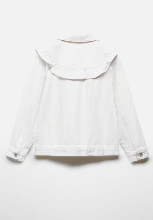 MANGO - Jacket normi - white