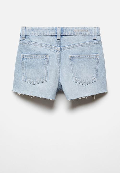 MANGO - Shorts isa - light denim