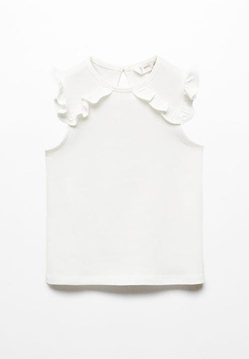 MANGO - T-shirt sanab - natural