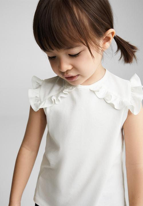 MANGO - T-shirt sanab - natural