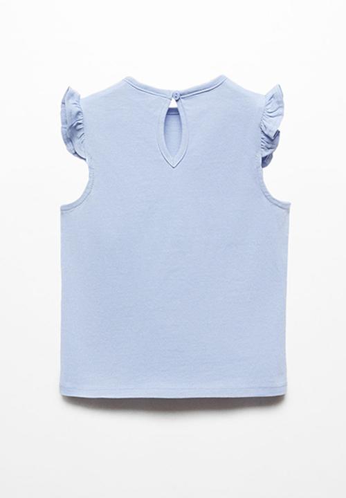 MANGO - T-shirt sanab - blue