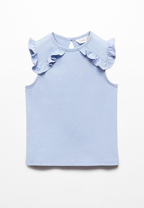 MANGO - T-shirt sanab - blue
