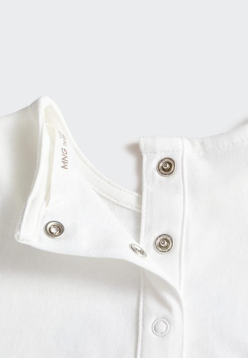 MANGO - T-shirt nature - natural
