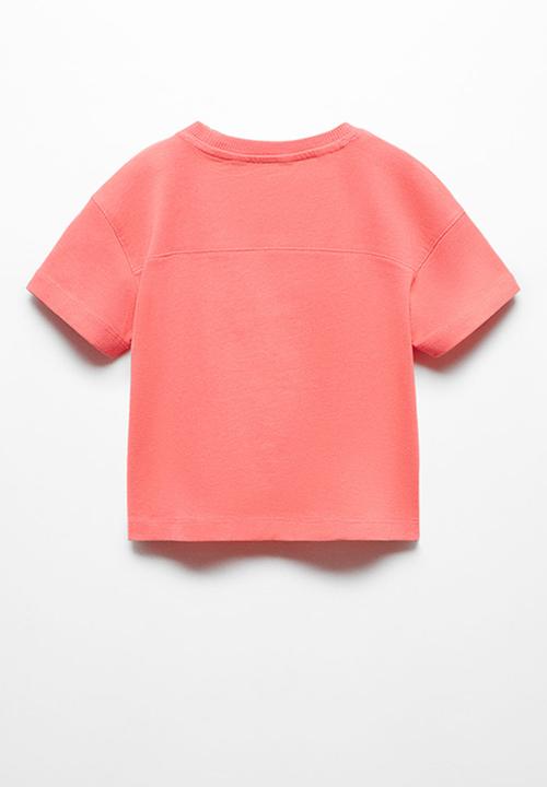 MANGO - T-shirt orca - pastel pink
