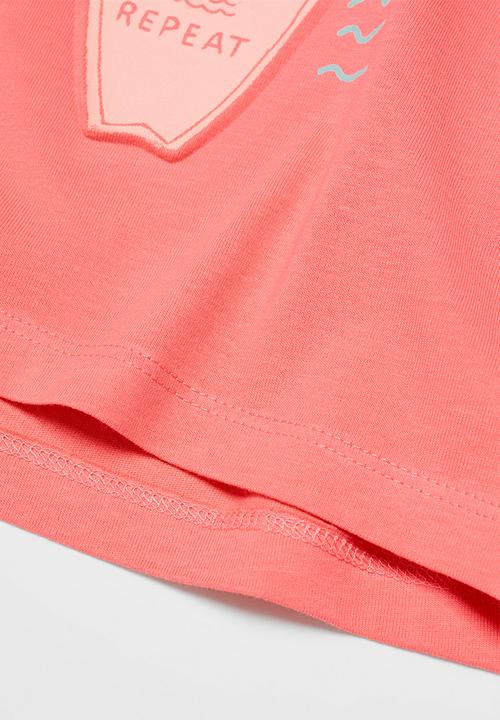 MANGO - T-shirt orca - pastel pink