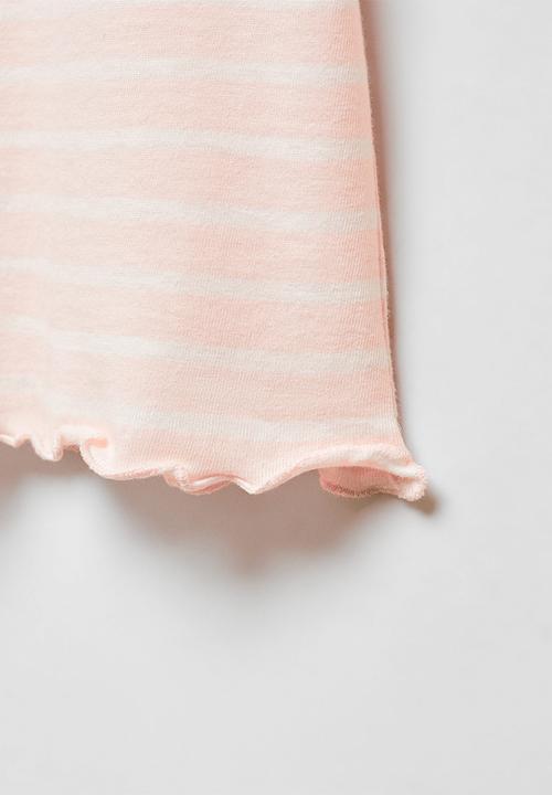 MANGO - T-shirt oter - pink