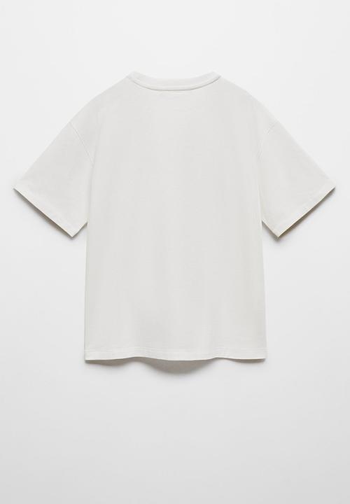 MANGO - T-shirt desert - natural