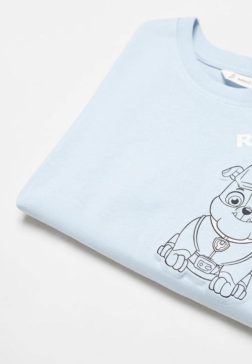 MANGO - T-shirt pawrub - blue