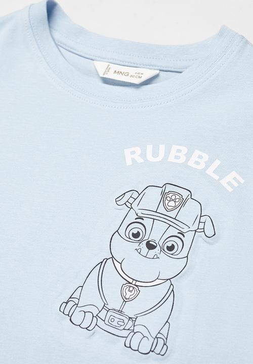 MANGO - T-shirt pawrub - blue
