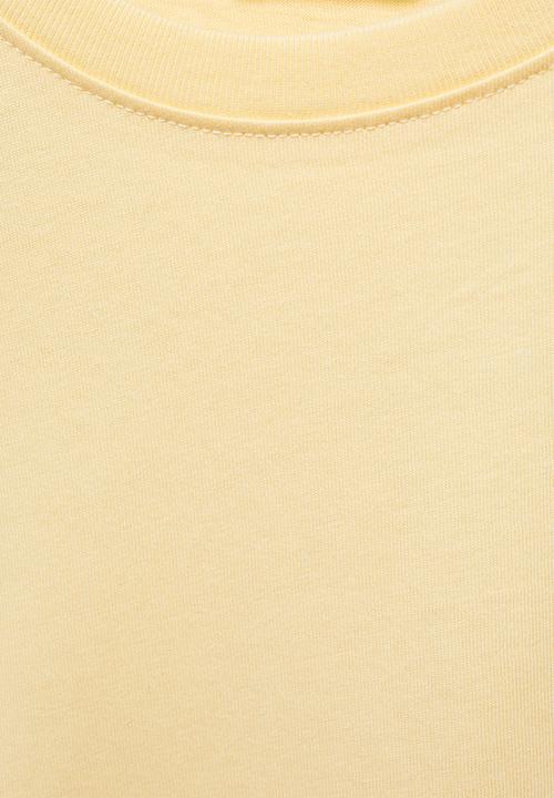 MANGO - T-shirt basic6 - yellow