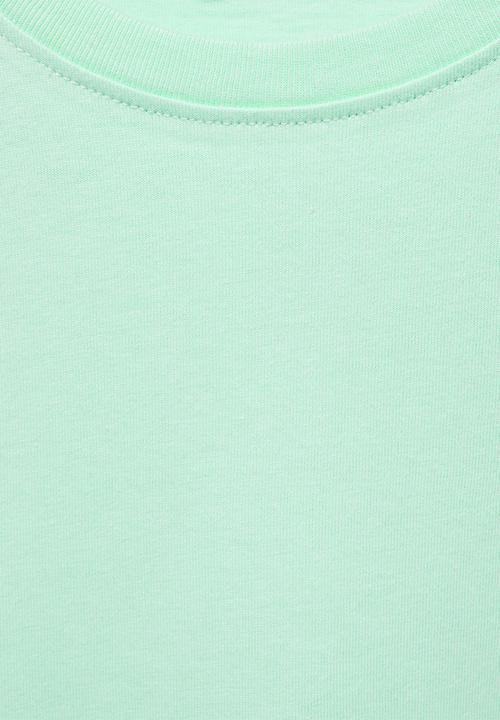 MANGO - T-shirt basic6 - pastel green