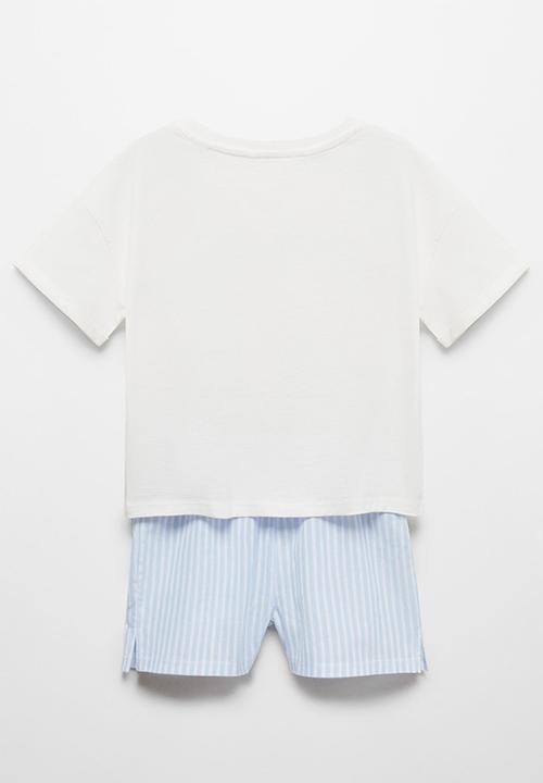 MANGO - Pyjamas sunday - sky-blue