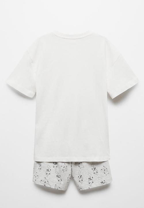 MANGO - Pijama pack pokepy - medium grey