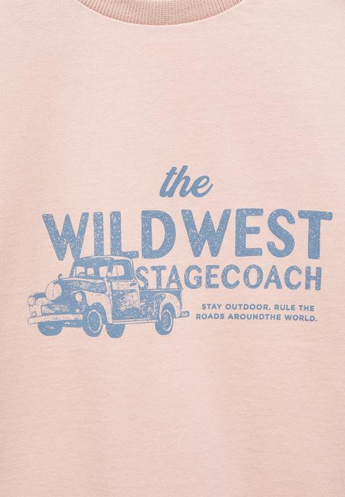 MANGO - T-shirt wild - pink