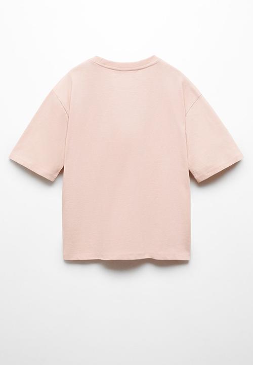 MANGO - T-shirt wild - pink