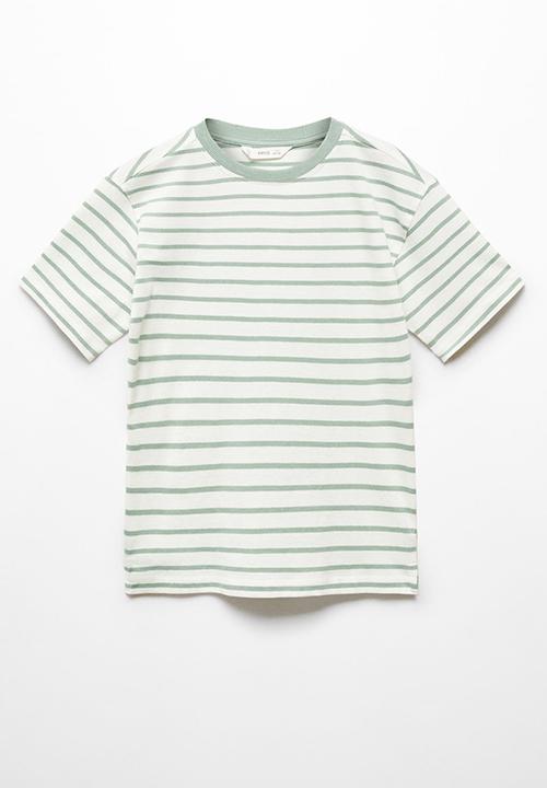 MANGO - T-shirt vacay - khaki