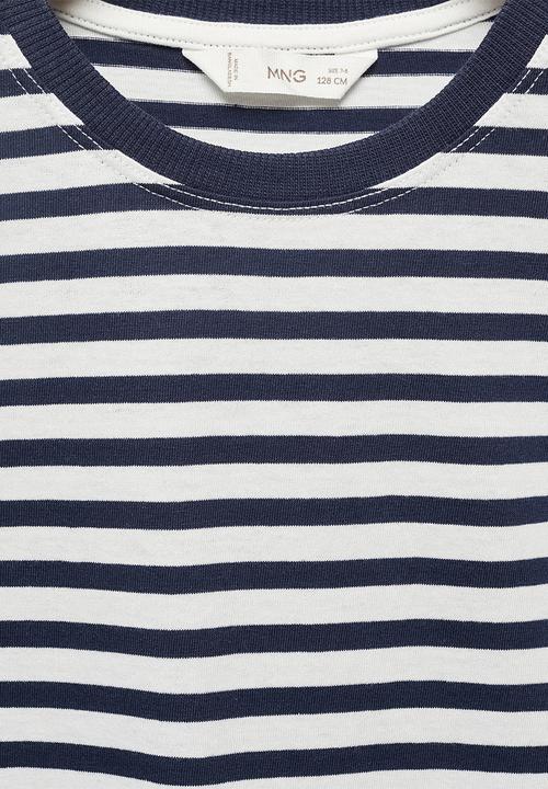 MANGO - T-shirt vacay - navy