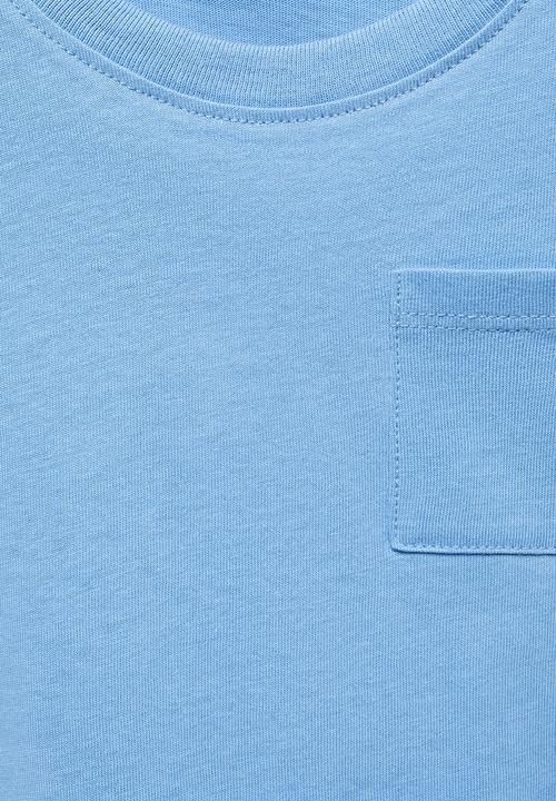 MANGO - T-shirt basica6b - blue