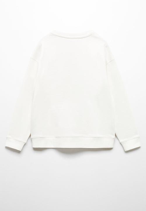 MANGO - Sweatshirt nyc - neutral