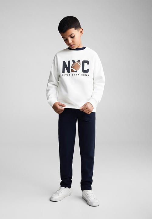 MANGO - Sweatshirt nyc - neutral