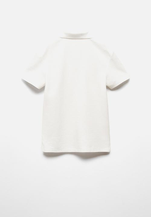 MANGO - Polo shirt otopo - natural
