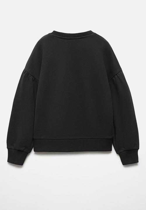 MANGO - Sweatshirt dance - black