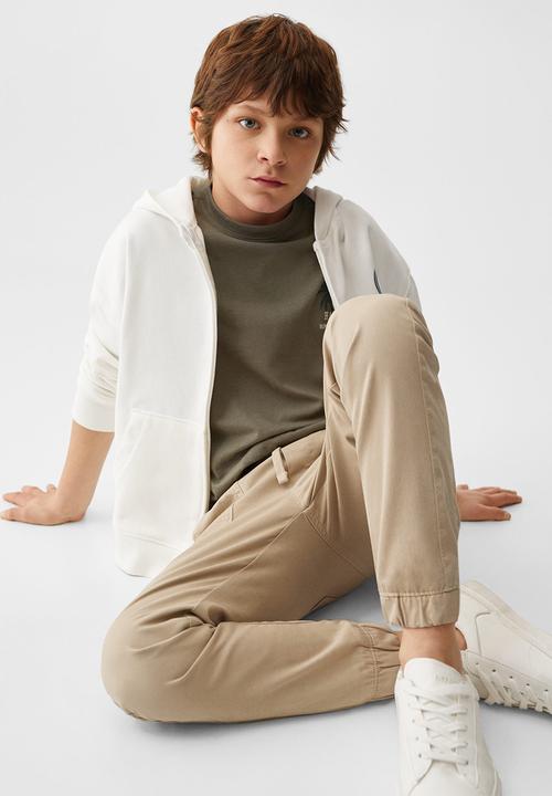 MANGO - Trousers alex - light-brown