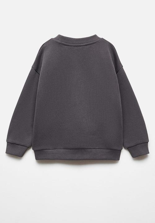 MANGO - Sweatshirt dumbi - charcoal