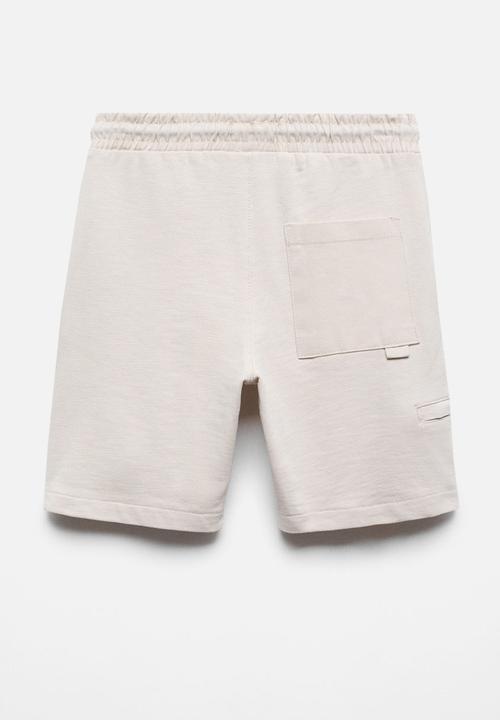 MANGO - Bermuda shorts day - ice-white