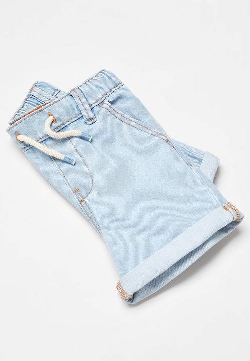 MANGO - Bermuda shorts cancun - light denim