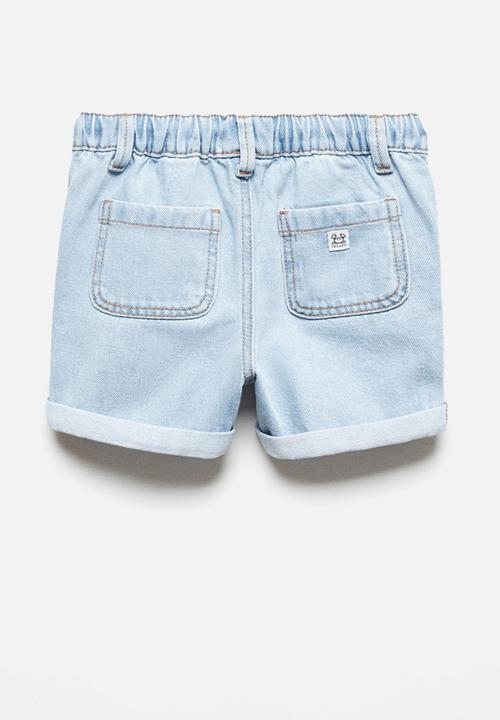 MANGO - Bermuda shorts cancun - light denim